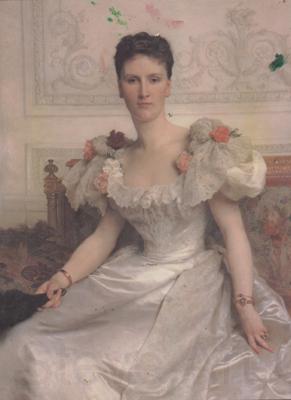 Adolphe William Bouguereau Portrait of Madame la Comtesse de Cambaceres (mk26) France oil painting art